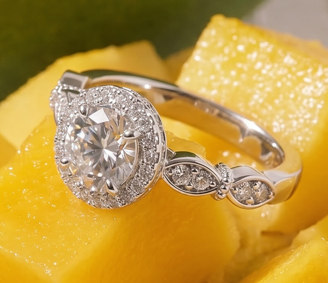 MICAELA HALO RING