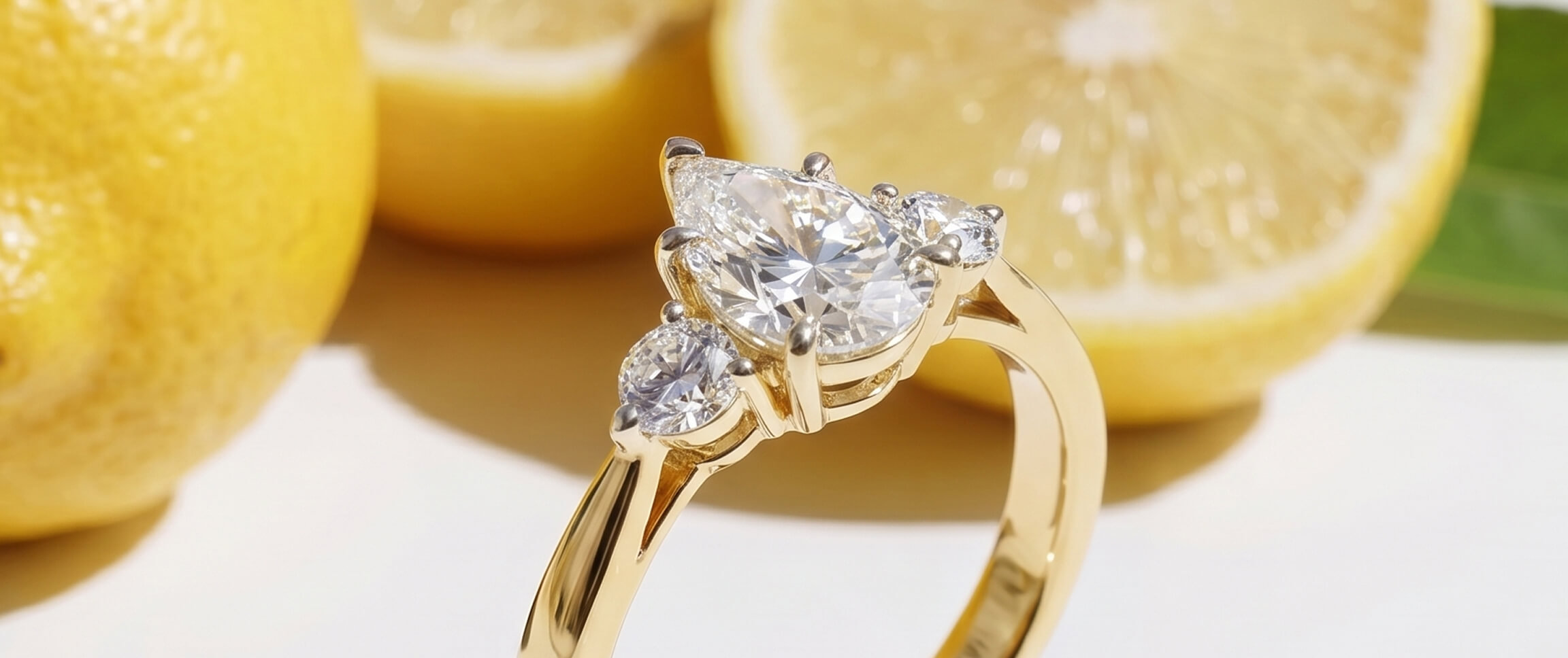 SYNTHIA THREE STONE RING