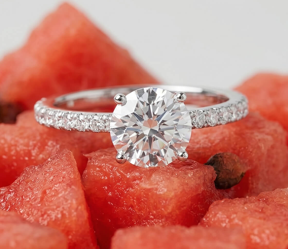 VENETIA HALF ETERNITY RING