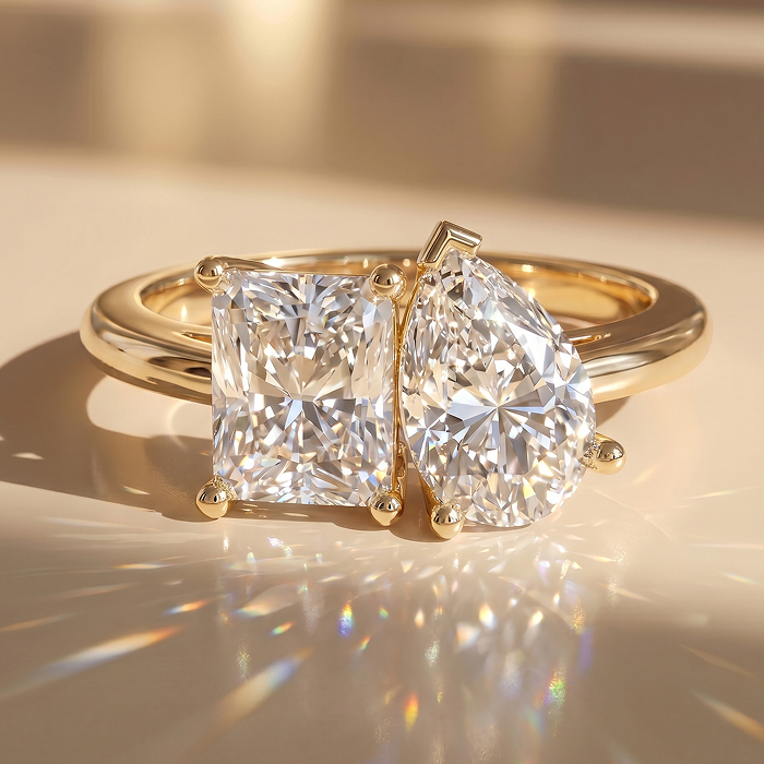 Toi et Moi rings