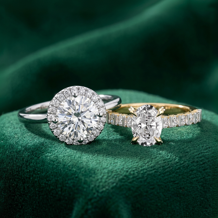 3 carat diamond solitaire engagement rings